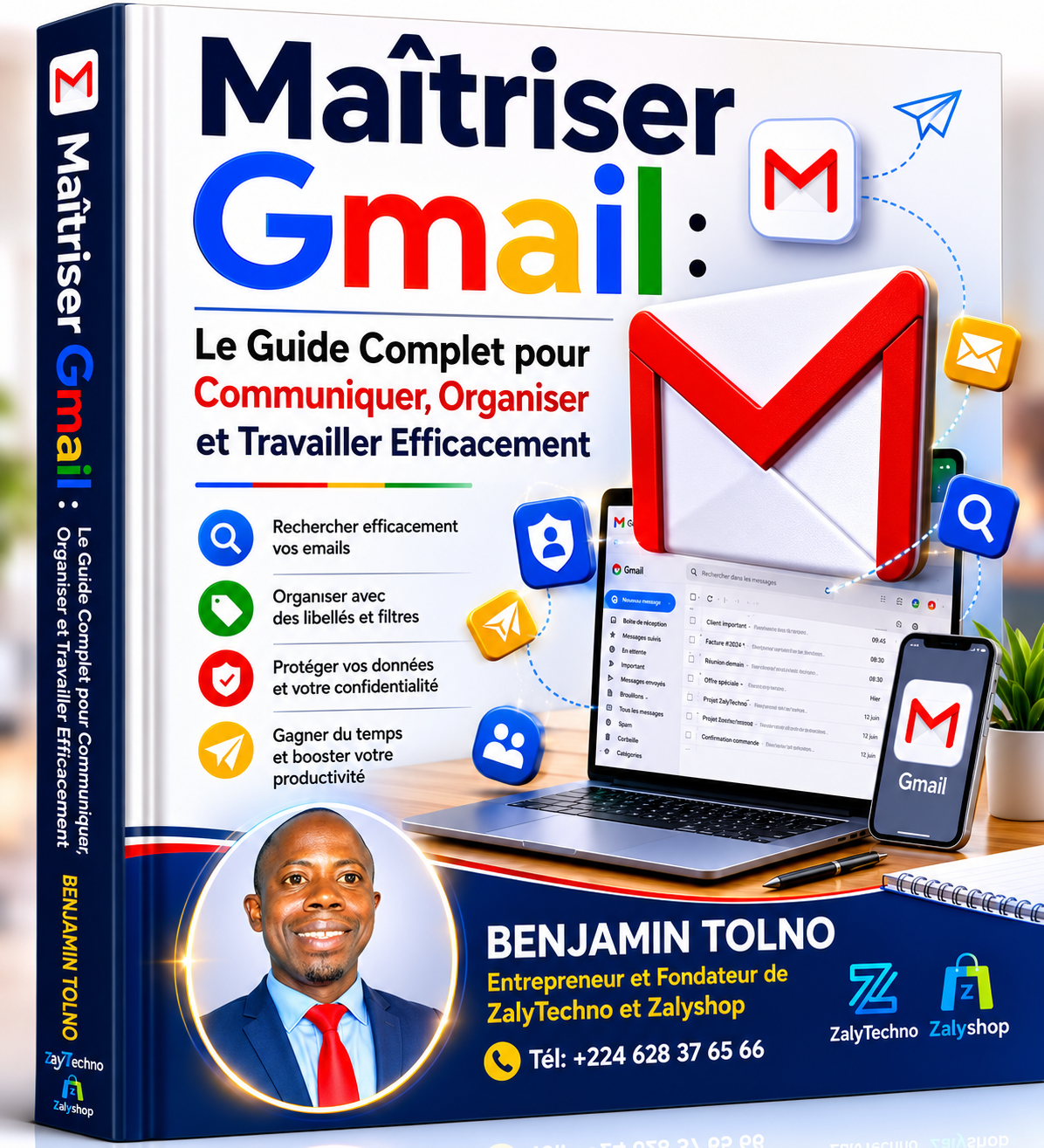 Maîtriser Gmail : Le Guide Complet pour Communiquer, Organiser et Travailler Efficacement